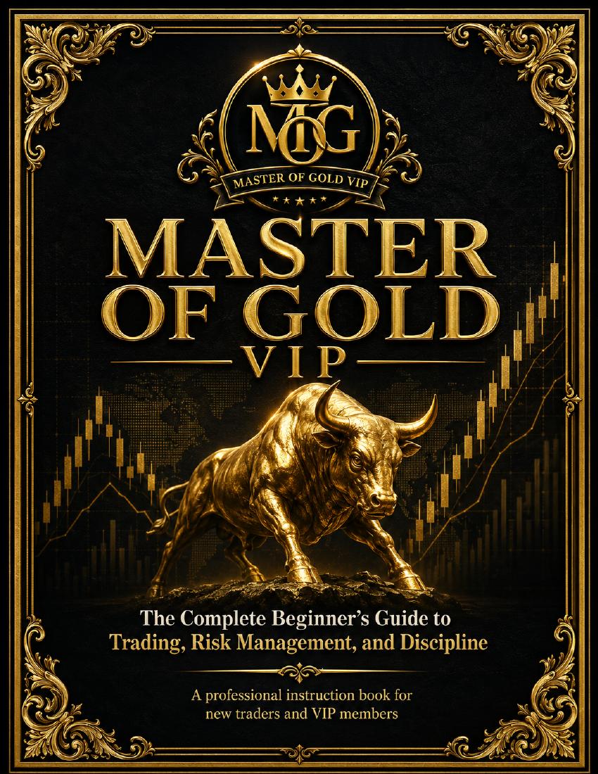 Master OF Gold VIP Trading Instruction Book cover